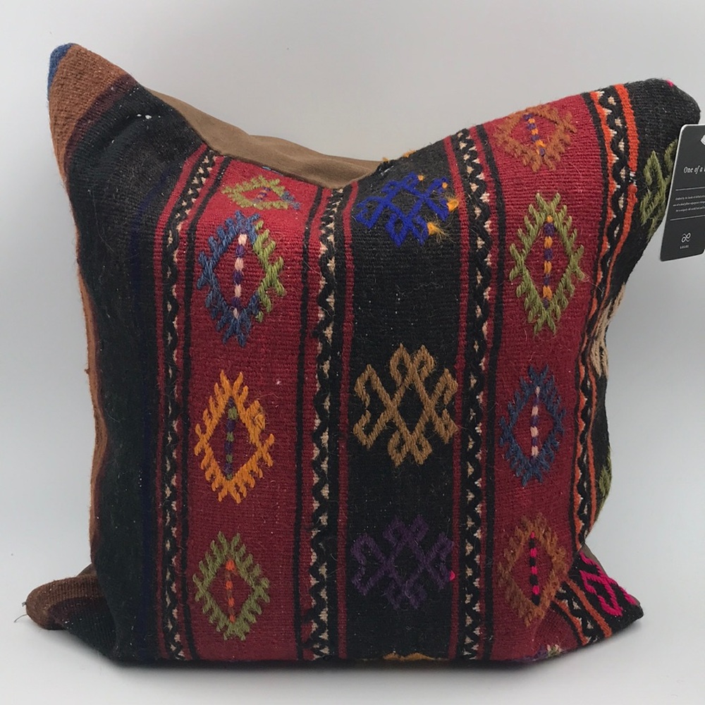 Loloi One Of A Kind Turkish Kilim Rug Pillow Cushion Cover